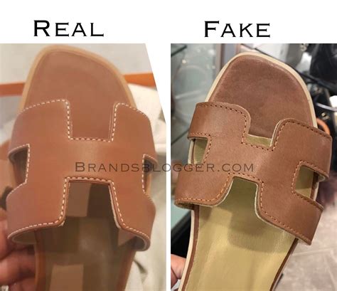 how to tell if hermes sandals are real|Hermes oran sandals knock off.